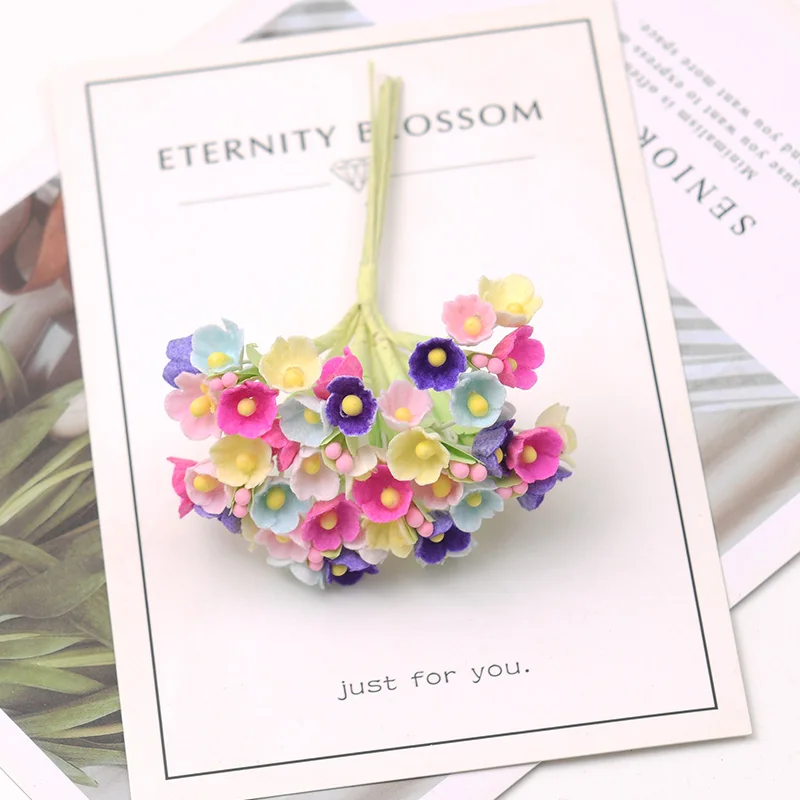 

Мини бумажные розы Nanairo 8 шт.