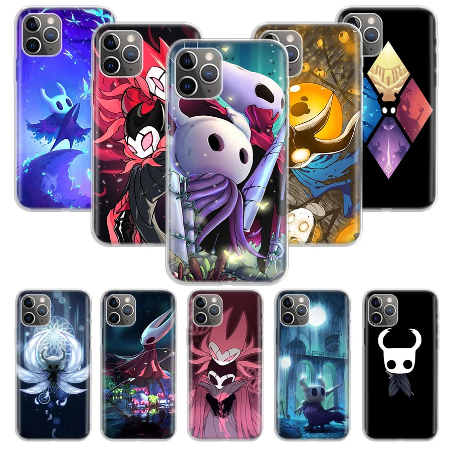 Полый рыцарь чехол для Apple iphone 11 12 Mini Pro XS Max XR X 7 8 6 6S Plus 5 5S SE 10 десять Подарочный
