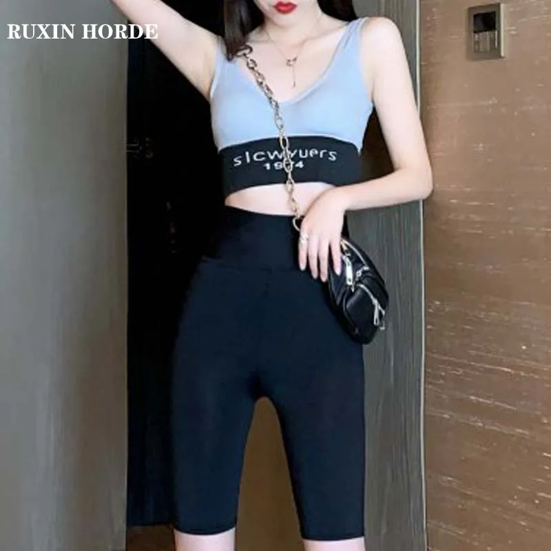 

Модные Молодежные женские элегантные облегающие брюки, однотонные красивые брюки с высокой талией, лето 2021