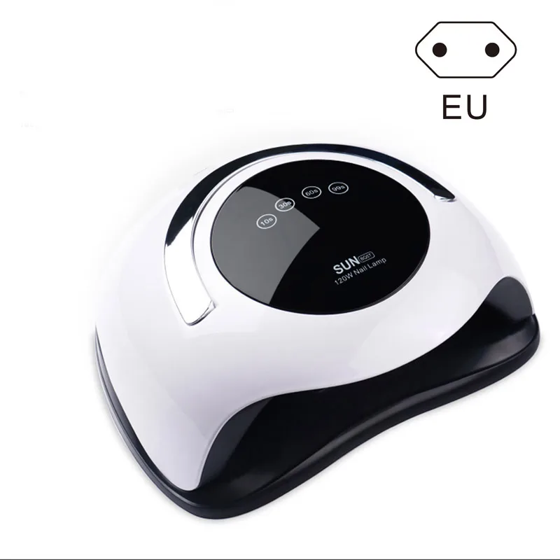 

Hot sale Handheld Gel UV Light LED Nail Lamp Nail Polish Dryer Smart Sensing for Nails Art 120W