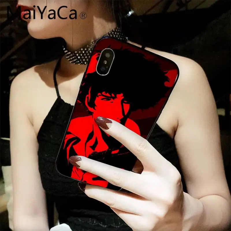 

MaiYaCa Cowboy Bebop Soft couqe Phone Cover for iPhone 12 8 7 6 6S Plus X XS MAX 5 5S SE XR 11 12 pro promax