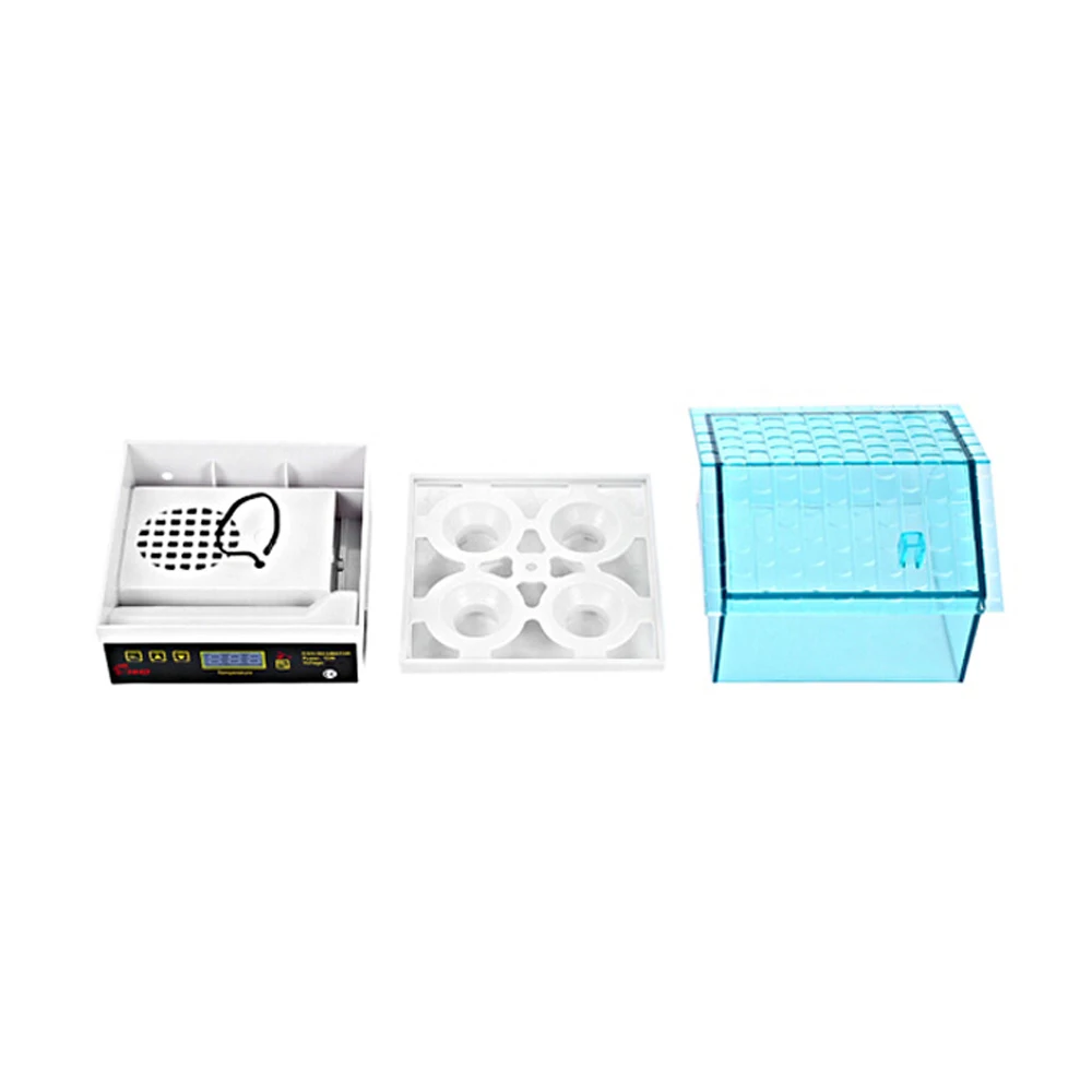 Инкубатор для птицы машинка вылупления 4 мини-брудеров цыплят птиц яиц перепелов