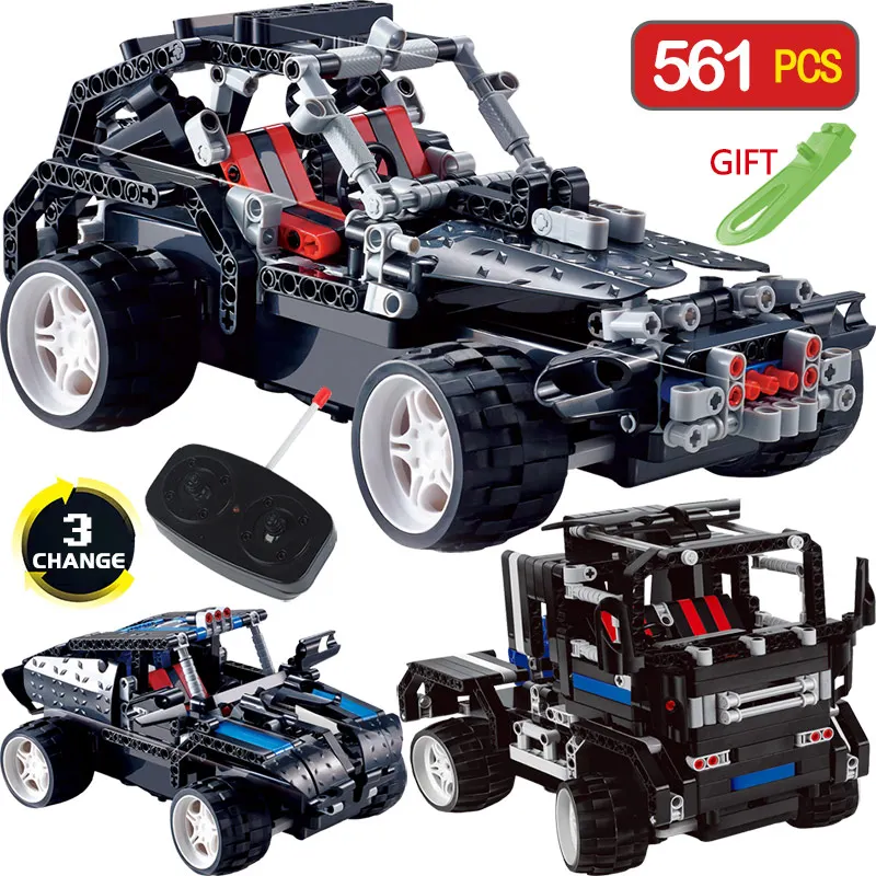 Высокотехнологичные блоки трансформеры автомобиль грузовик внедорожник