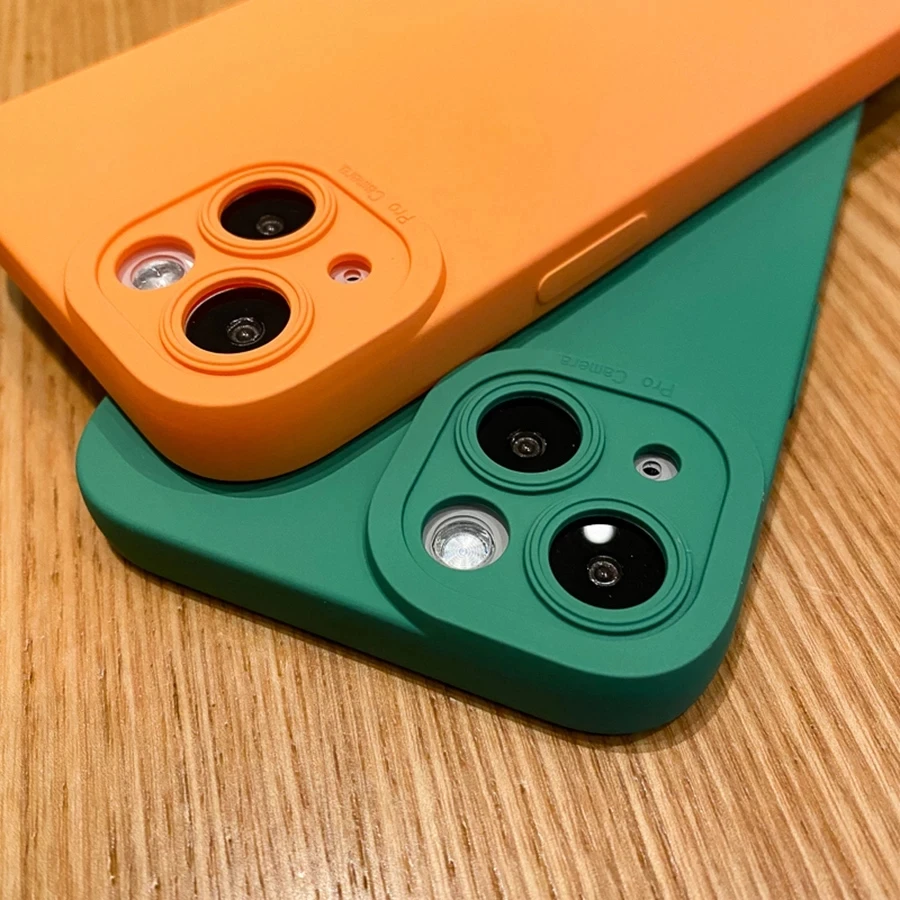 Роскошный простой однотонный чехол для телефона OPPO A52 A31 A9 2020 F11 силиконовый