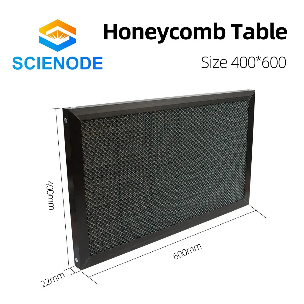 Scienode Honeycomb Working Table 400*600mm Customizable Size Board Platform Laser Parts for CO2 Laser Engraver Cutting Machine enlarge