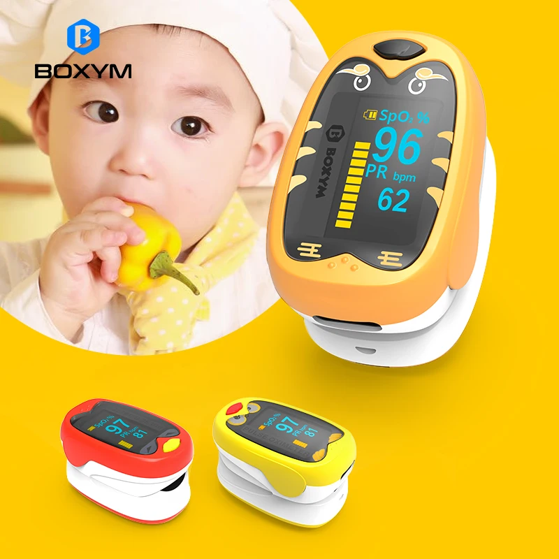 

Пульсоксиметр детский BOXYM, перезаряжаемый, педиатрический, SpO2 PR OLED