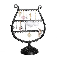 antler tree earring necklace organizer display stand holder jewelry storage rack women earrings ear studs display stand jewelry