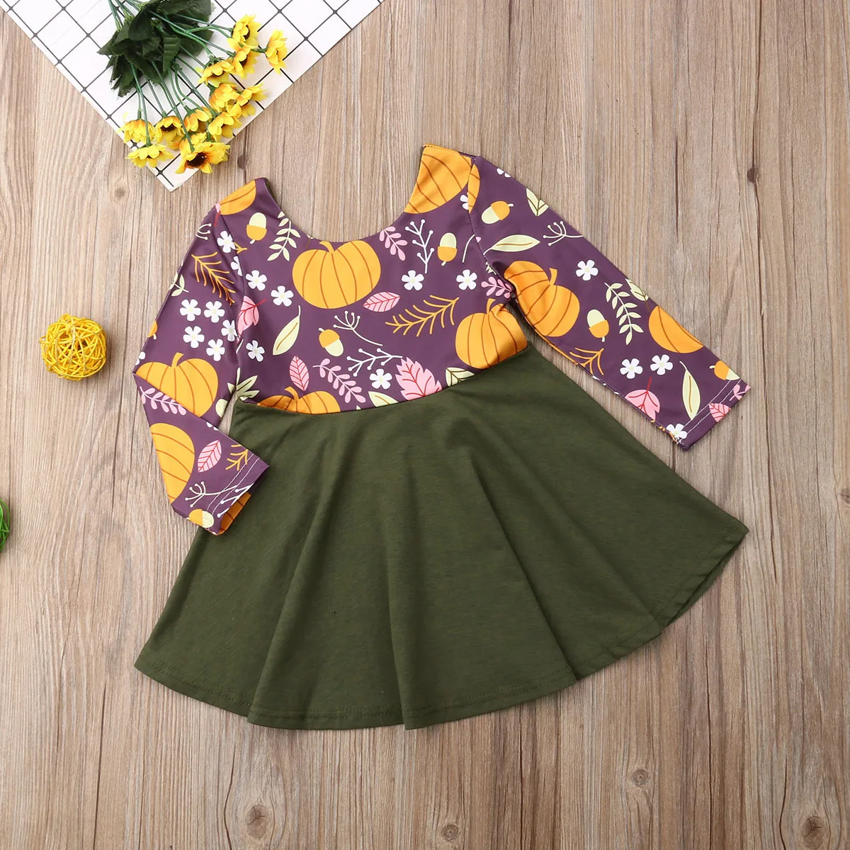 Платье на Хэллоуин для девочки преддошкольного возраста от 1 до 6 лет праздничные