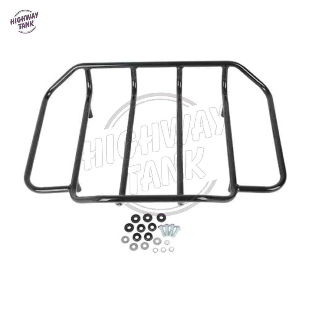 Черный чехол для багажника мотоцикла Tour Pak Top Rail Harley Davidson Touring FLH FLHX FLTR|Накладки и