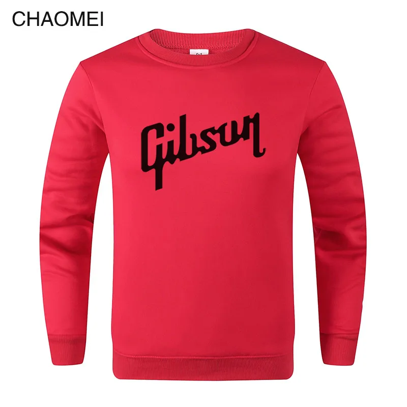 o-образным вырезом Gibson свитер пуловер для мужчин осень флисовая толстовка GIBSON хлопок длинный рукав мужские толстовки C36