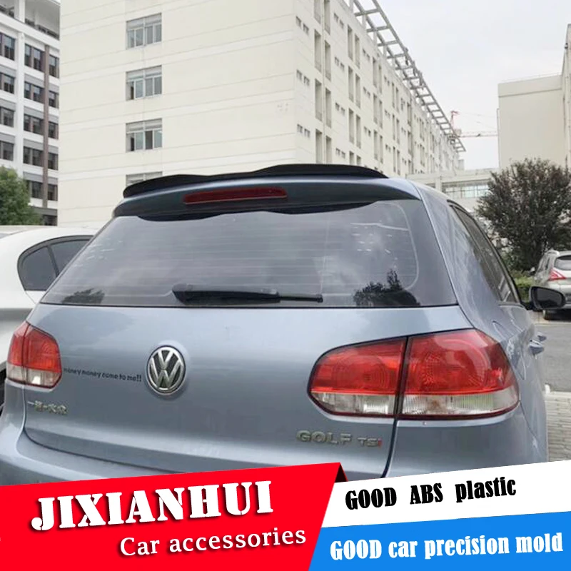 Спойлер для гольфа 2010-2013 Volkswagen Golf 6 ABT X спойлер из АБС-пластика цветной задний