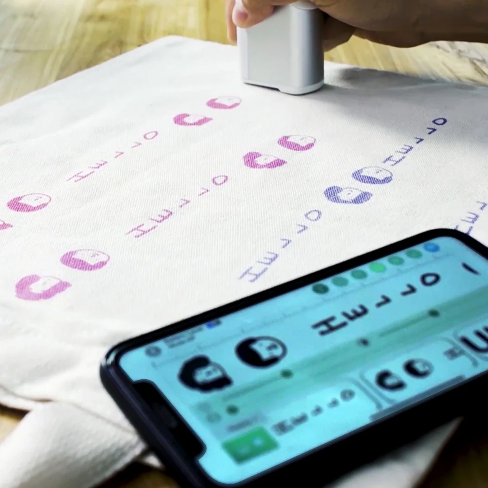 Портативный ручной принтер PrintPen струйная ручка тату для телефона Android/iOS