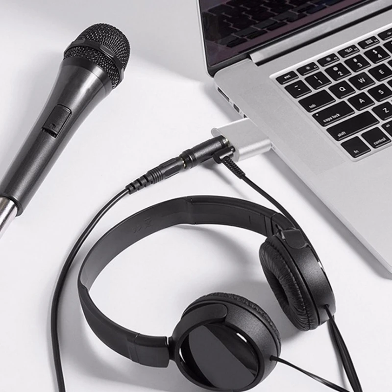 Беспроводная внешняя звуковая карта USB для настольного компьютера ноутбука PS 4