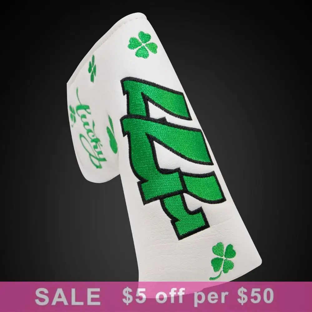 Чехол для клюшки гольфа Golf Blade Putter головные уборы чехол головки кожаный Магнитный