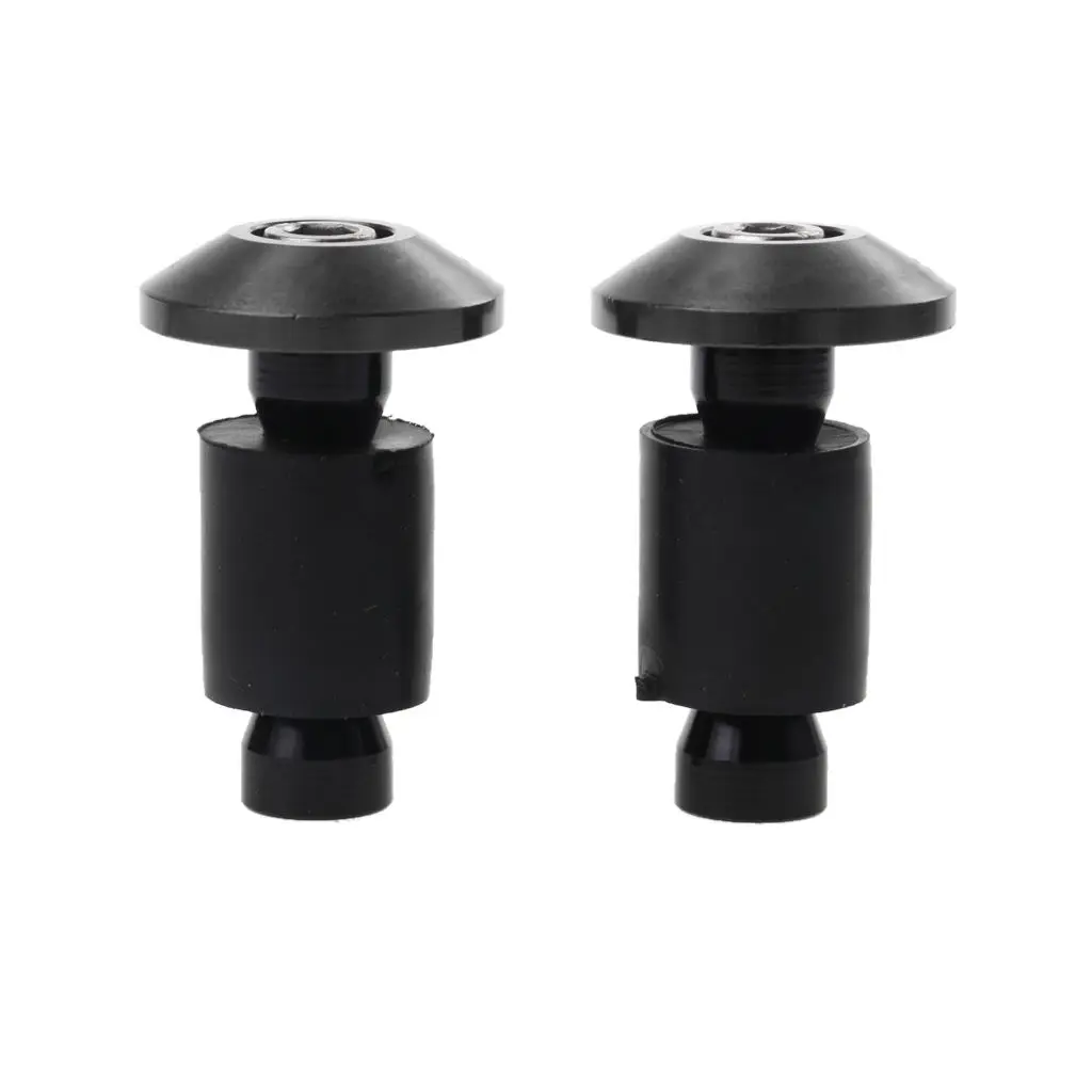 

CNC Handlebar Grips Bar End Slider Plug Motorcycle Dirt Bike Black