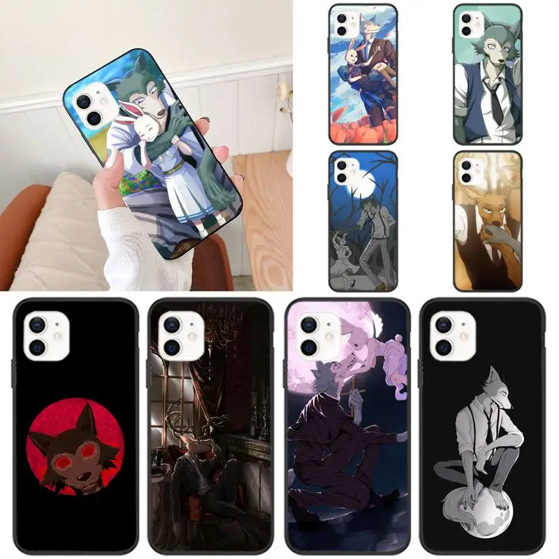 

Чехол для телефона аниме B-Beastars для iPhone 11 12 Mini 13 Pro XS Max X 8 7 6s Plus 5 SE XR