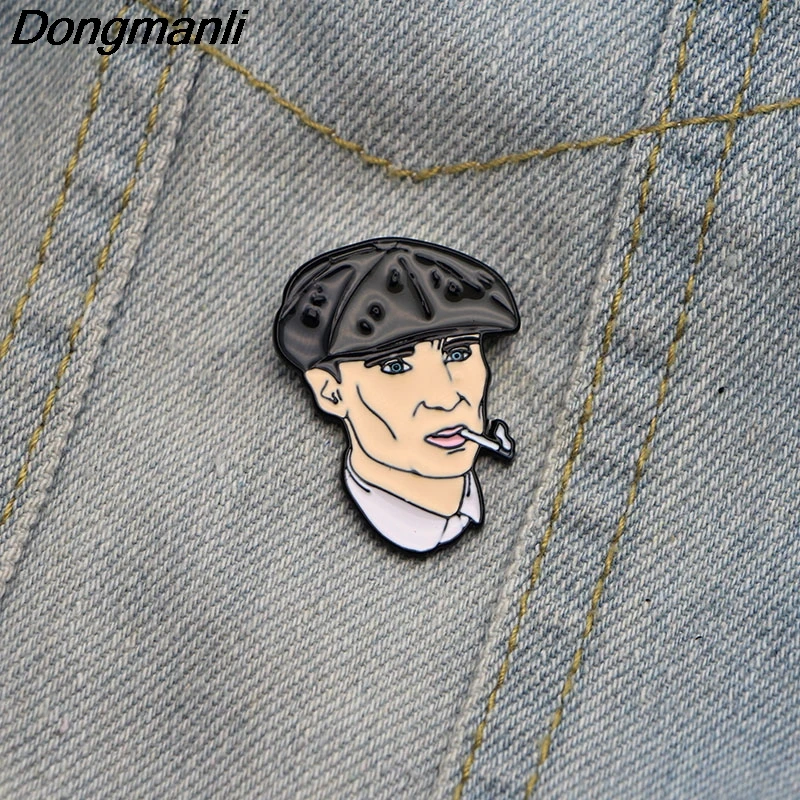 

LB382 Peaky Blinders Jewelry Pins for backpacks Lapel Enamel Pins and Brooches for Women Bags Badge Friend Gifts