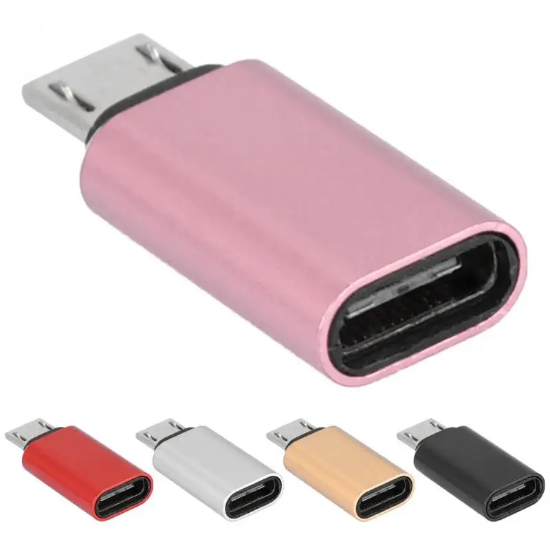 NEW 2 PCS USB3.0 Type-C Female to Micro usb Male Mobile Phone Adapter for Android Type-C to USB3.0 Phone Charging Converter