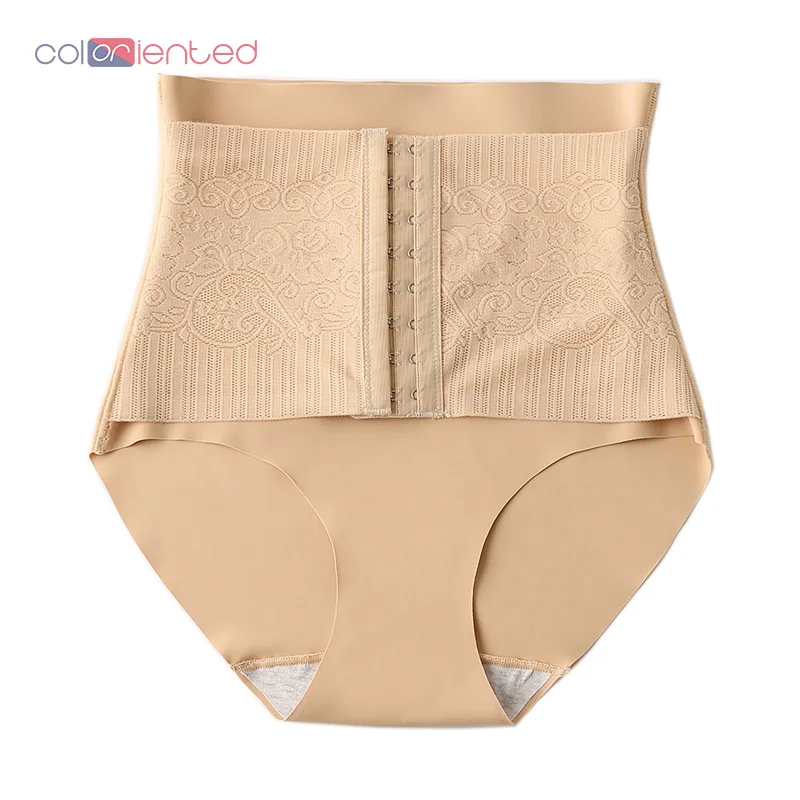 Соблазнительные трусики Coloriented для коррекции живота с корсетом тренажер фигуры