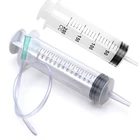 Шприц большой емкости, многоразовые медицинские нетоксичные одноразовые пластиковые насосы, стерильные питательные вещества для измерения здоровья