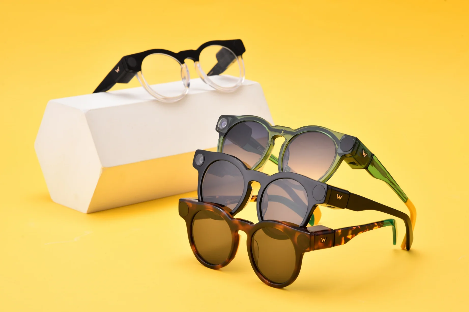 للبيع كاميرا زجاجية ذكية لصنع كاميرا فيديو 1080P 30FPS مقاومة للماء عدسة واسعة الزاوية