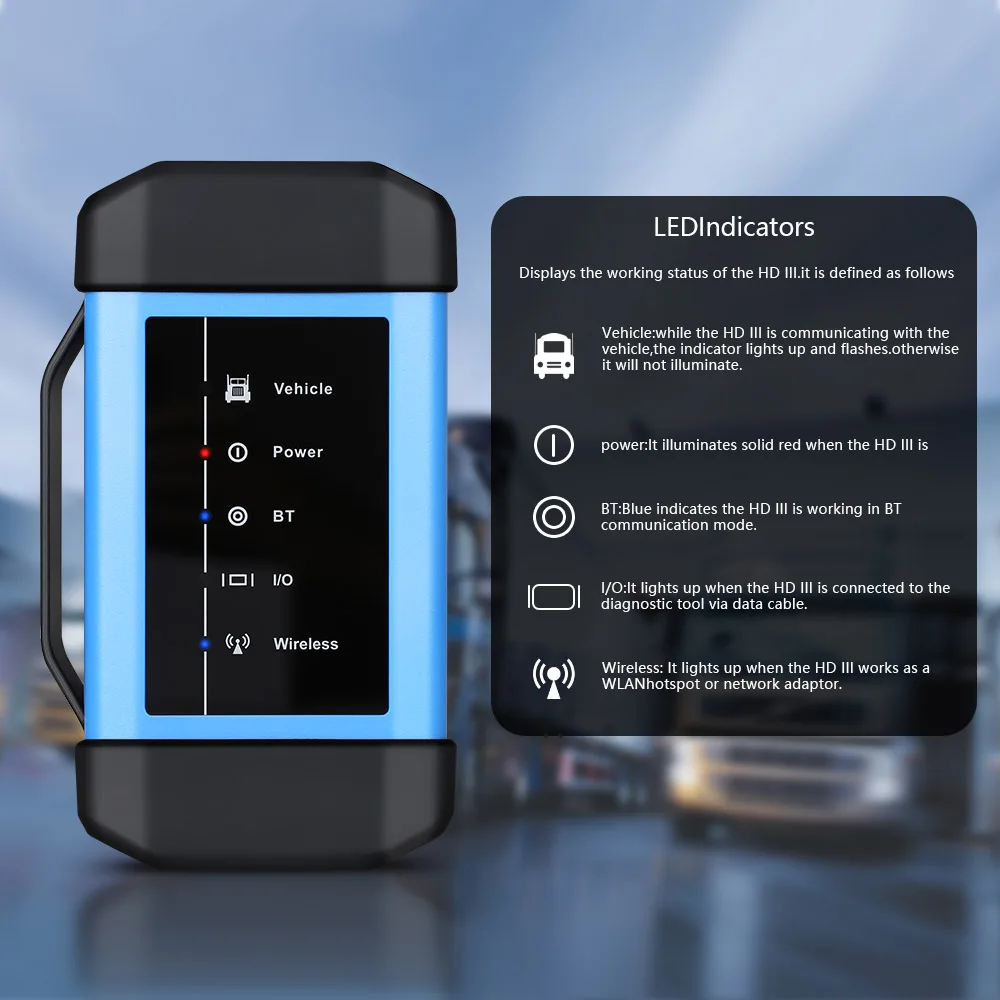 Оригинальный диагностический инструмент Launch X431 V + HD3 Wifi/Bluetooth для тяжелых