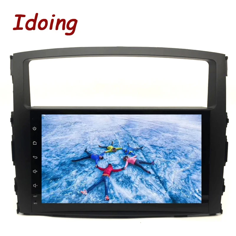 Idoing 9 &quotAndroid 0 4G + 32G 8Core 2Din руль для MITSUBISHI PAJERO V97 автомобильный мультимедийный плеер