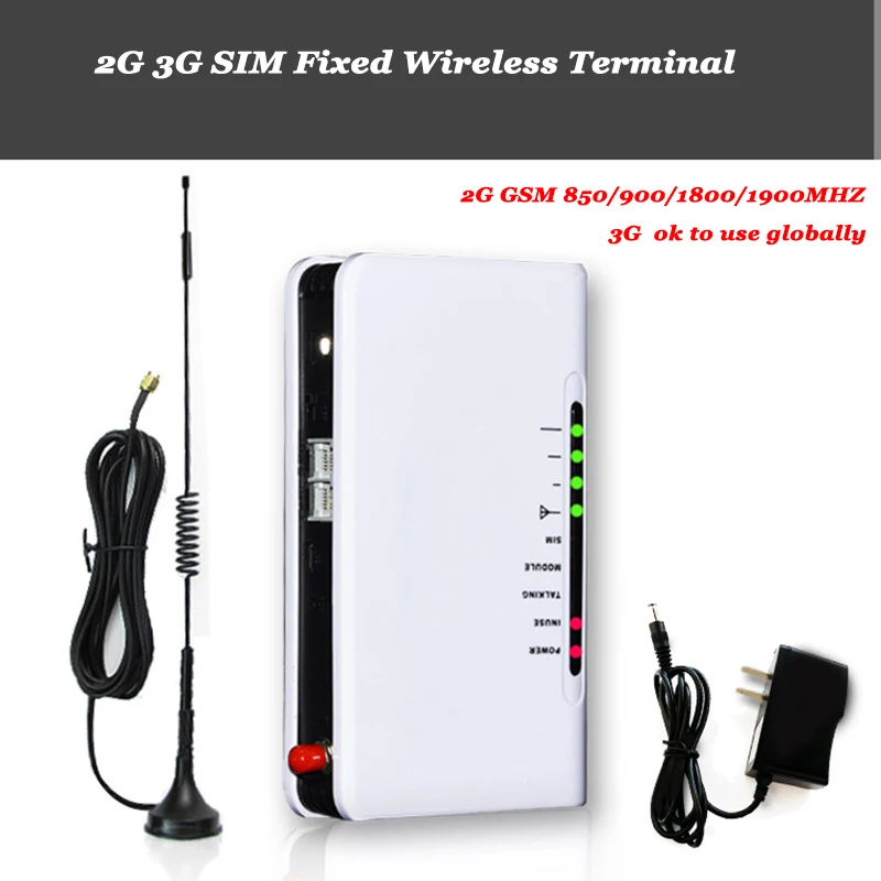 2G GSM 3G 4G фиксированный беспроводной терминал DTMF для сигнализации настольный