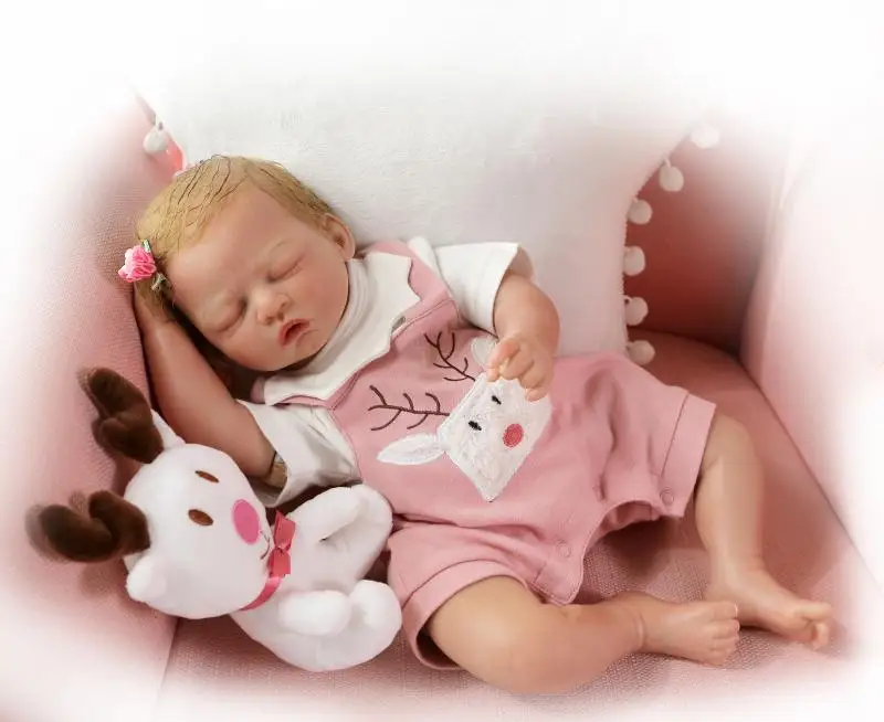 Кукла реборн силиконовая 50 см|Куклы| |