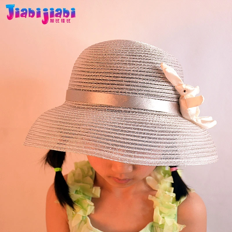 Летние шляпы-ведерки для девочек детская пляжная шляпа принцессы с защитой от