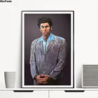Портрет Cosmo Kramer, винтажный плакат, минималистичное искусство, холст, печать, Настенная картина, современное домашнее украшение для стены комнаты