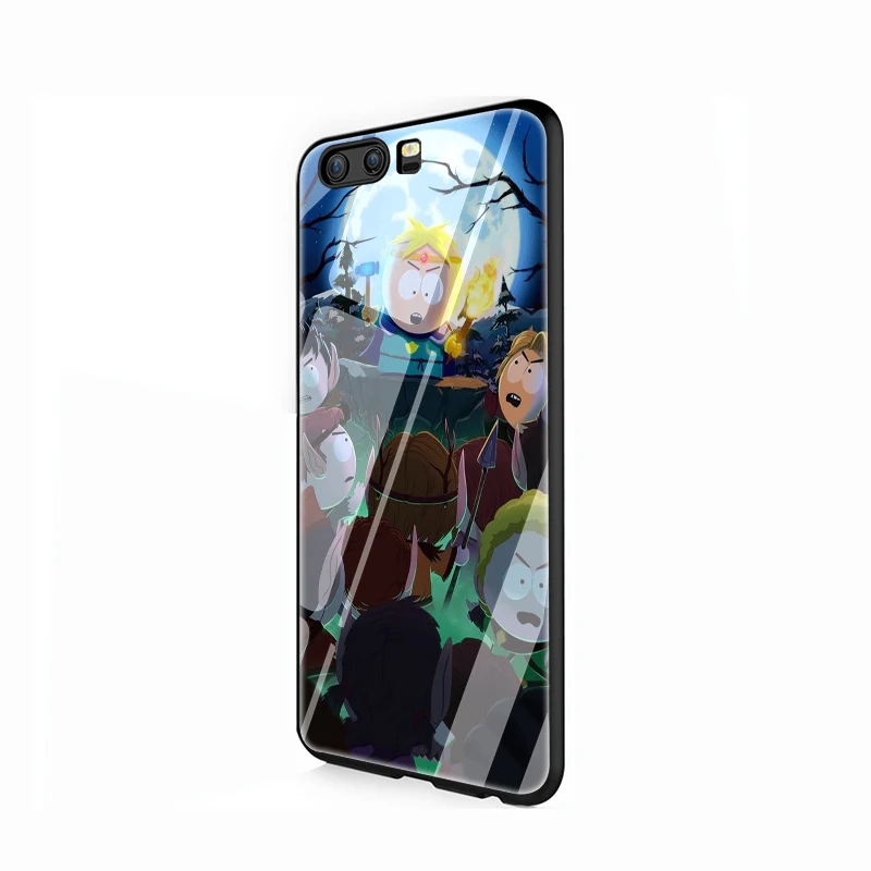 G4 EWAU аниме Southpark чехол из закаленного стекла для телефона для huawei P10 P20 P30 Lite Pro P Smart - Цвет: G4