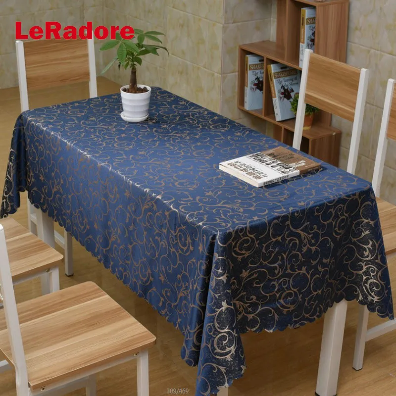 Изготовленная на заказ ручная работа пасторальная полиэфирная скатерть для
