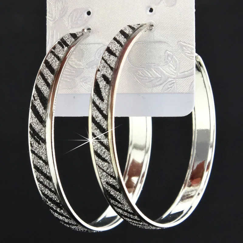 Женские большие серьги кольца с принтом зебры|big hoop earrings|fashion earringshoop earrings |