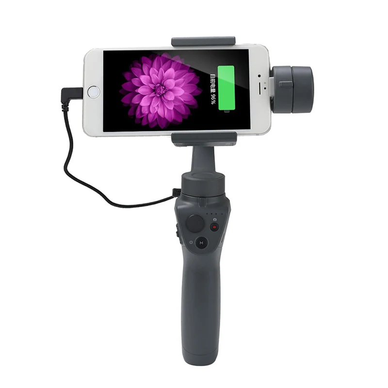 OSMO Mobile 2 аксессуары USB линия передачи данных телефонный кабель OSMO Батарея разрядка провода для DJI OSMO Mobile 3 ручной карданный стабилизатор