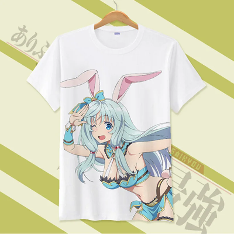 

Новинка, футболка Arifureta Shokugyou de Sekai Saikyou, костюм для косплея, от общего до сильнейшего в мире аниме, мужские футболки, футболки