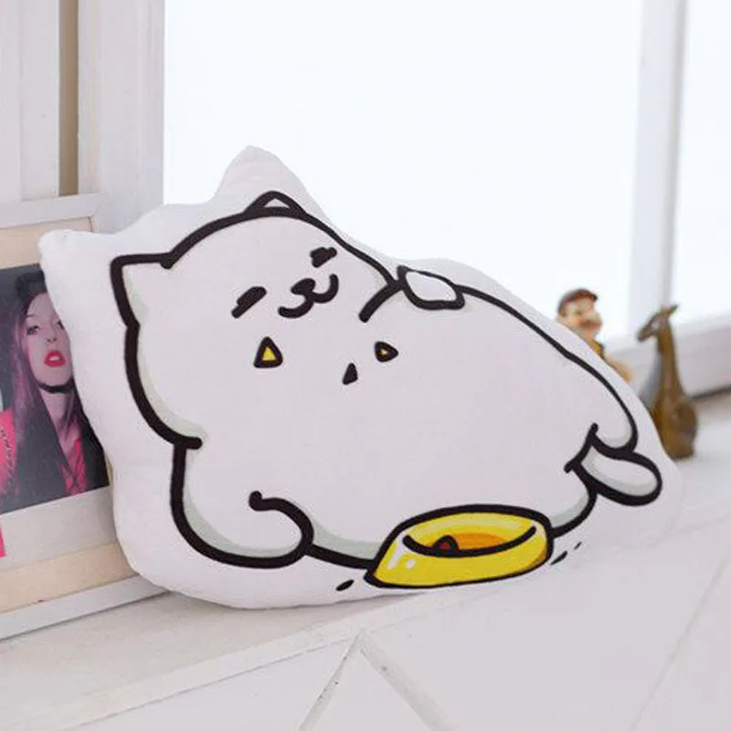 Симпатичная декоративная подушка Neko atмэ кровать в стиле аниме диван подарок