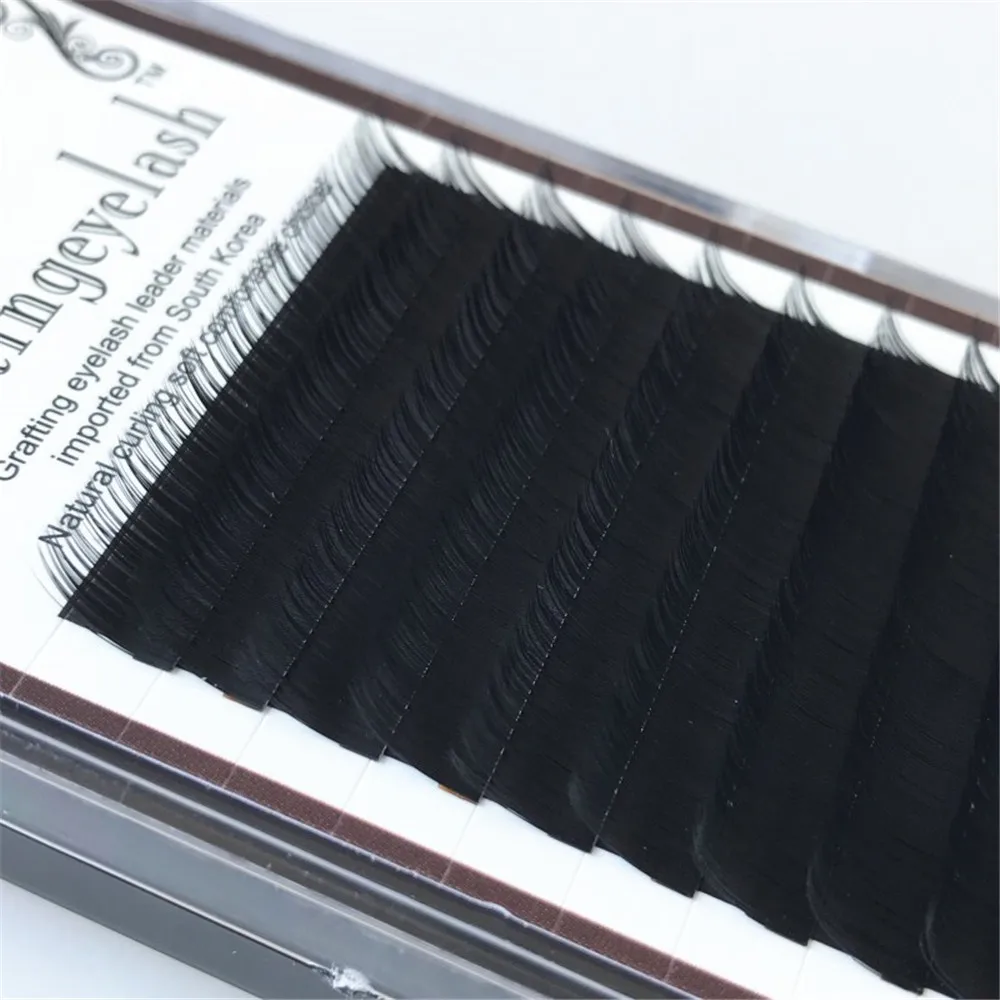 

12 Rows 3D Soft Natural Eyelash Extension New Year Natural False Eyelashes Dramatic Fake Lashes Makeup Extension Eyelashes