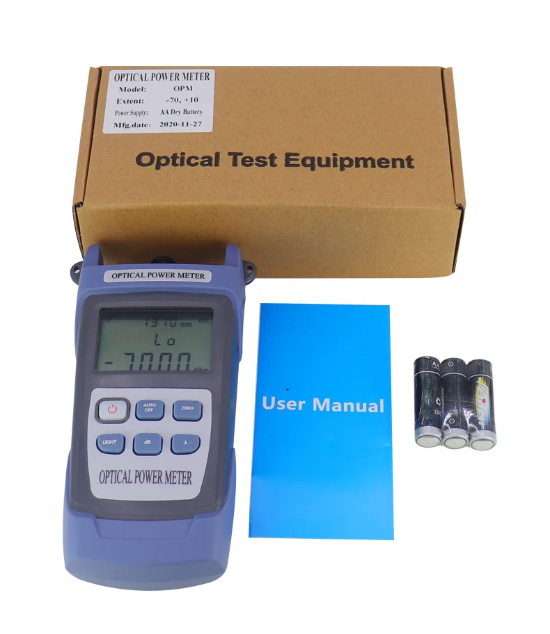 

All-IN-ONE Optical Power Meter with Visual Fault Locator Optical Fiber Tester 5KM 10km 20km 30km VFL 1/10/20/30MW