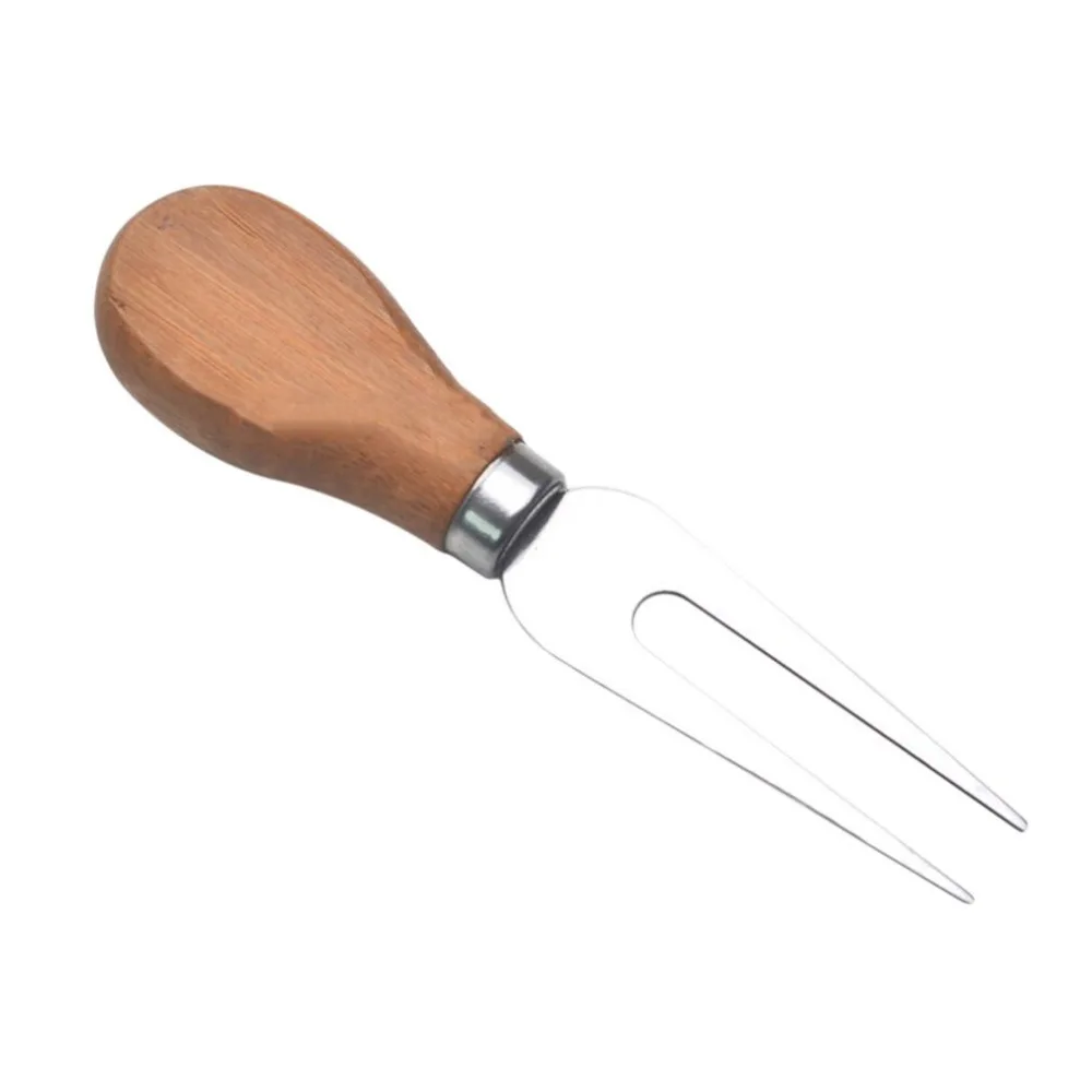 4 шт./компл. Набор ножей для терки сыра Бамбуковая деревянная ручка набор нарезки