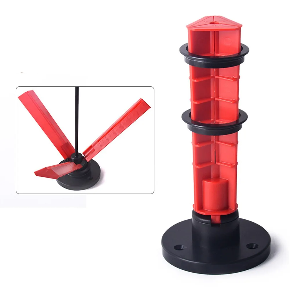 

Cylindric Arrow Tool Fletching Jig Archery Hunting Arrow Double Ring Multi-size Arrow DIY Sticky Feather Vanes Tool 11*11*24cm