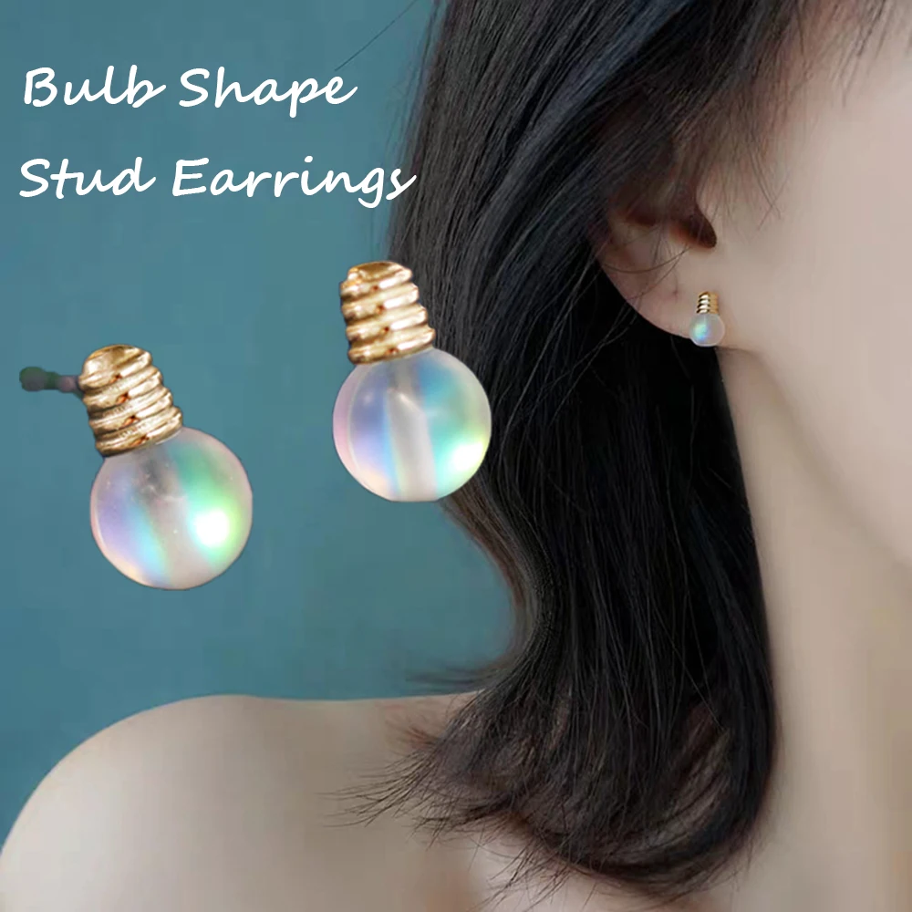 1 пара корейских полимерных крошечных светильник почек в форме лампочки