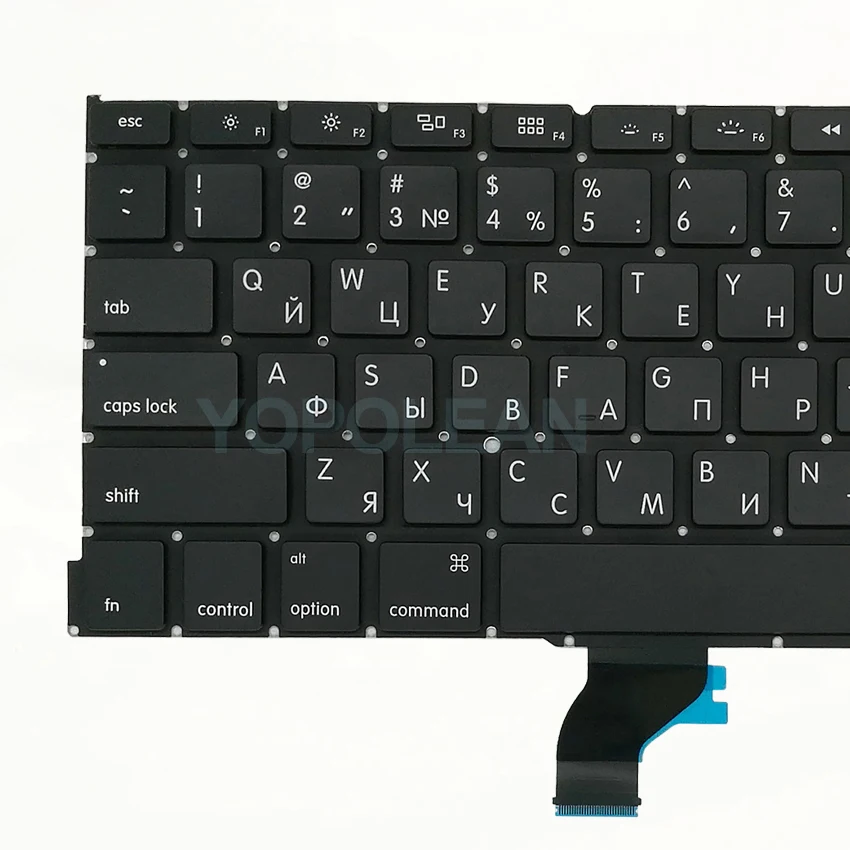 Клавиатура новая с русской раскладкой для MacBook Pro Retina 3 шт./лот 13 дюймов A1502 RU 2013 2014