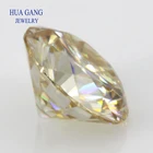 Незакрепленные драгоценные камни, круглый бриллиант огранки от камень Муассанит 1ct до 6ct, 3 мм, 12 мм, 1 VVS камень Муассанит, бусины с Гра