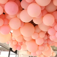 5 36inch big macarone pink balloon candy color latex balloons wedding decor baby happy birthday party decoration toy supplies