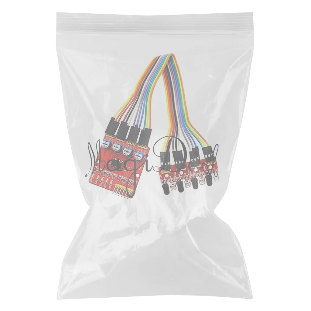 4-полосный инфракрасный отслеживающий модуль линии передачи Автомобильный