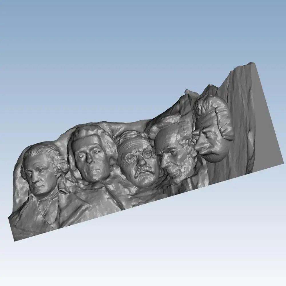 

Mount Rushmore Custom order highqualityhighprecision digital models 3D printing service Classic objects ST2032