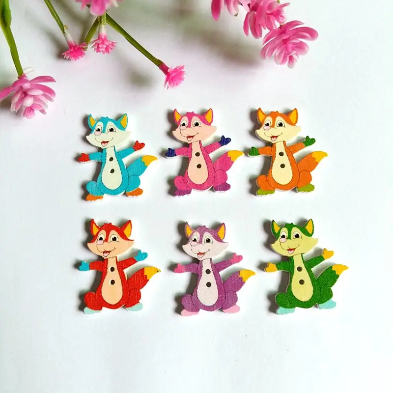 Для выведения токсинов 40 шт DIY случайный смешанный оптом лиса Форма Phantom живопись