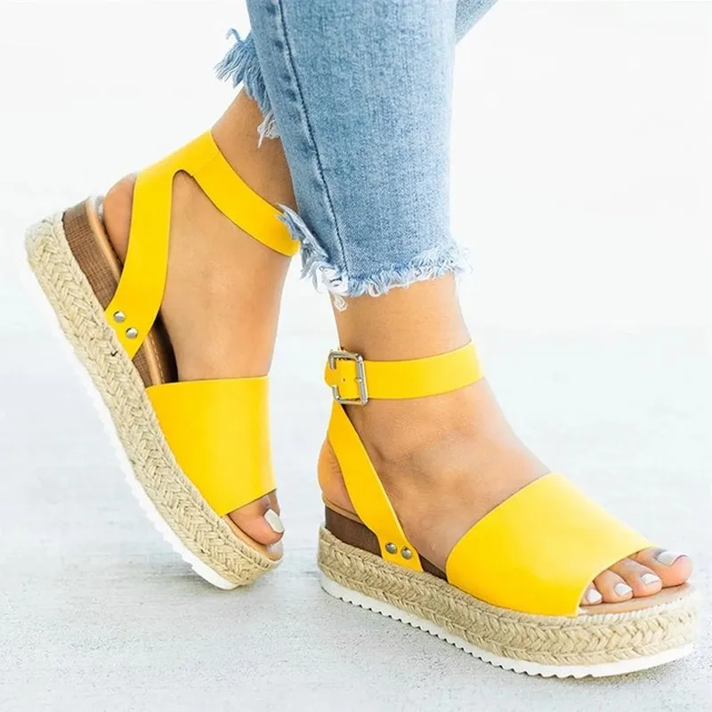 

Woman Sandals Fashion Female Platform Shoes Sandalias De Tacon Zapatos De Mujer New Casual Women Summer Sandals Plus Size Shoes