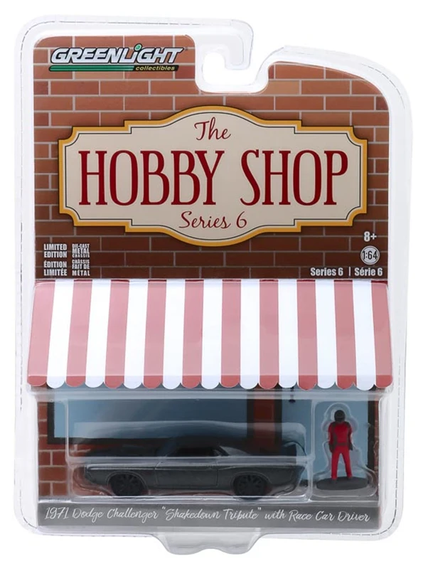 GreenLight 1:64 1971 Dodge Challenger Shake down SEMA Concept игрушечный автомобиль из сплава игрушки для